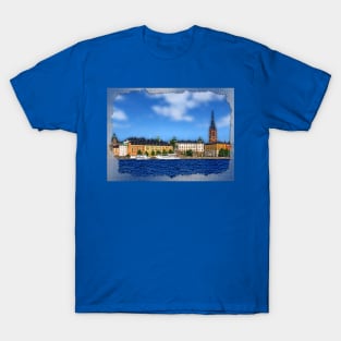 Riddarholmen islet, Stockholm, Sweden T-Shirt